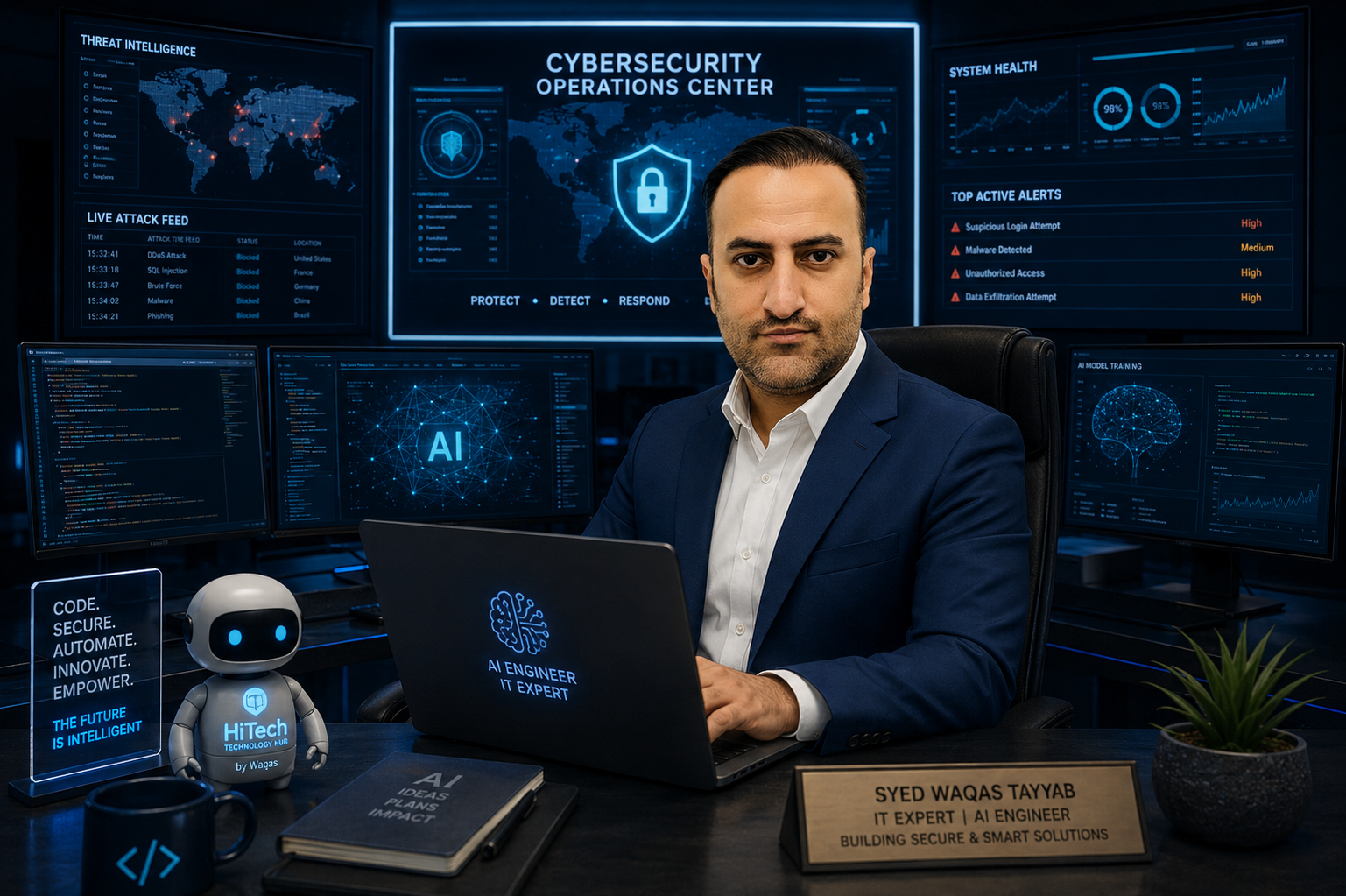 Syed Waqas Tayyab — IT Expert & AI Engineer